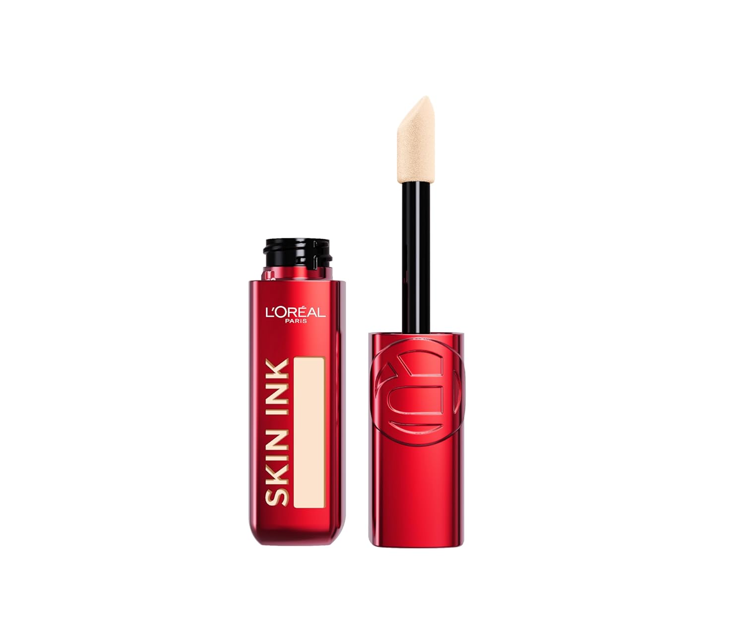 L'Oréal Paris L\'Oreal Paris Infaillible Skin Ink, Foundcealer, Opaque Like a Foundation, Light Like a Concealer, Up to 48H Semi-Permanent Make-Up, Waterproof, Sweat-Resistant, No Staining, Light Neutral 15