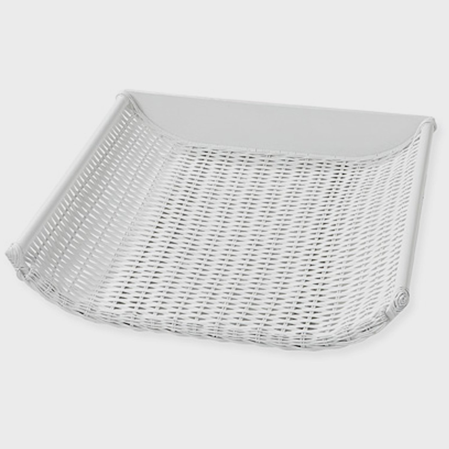Christiane Wegner Nelly Wicker 0330 02 – Changing Mat with Plastic Coating, Auflegbar, SCREW ON, for Washing Machines, 80 x 30 x 17 cm White
