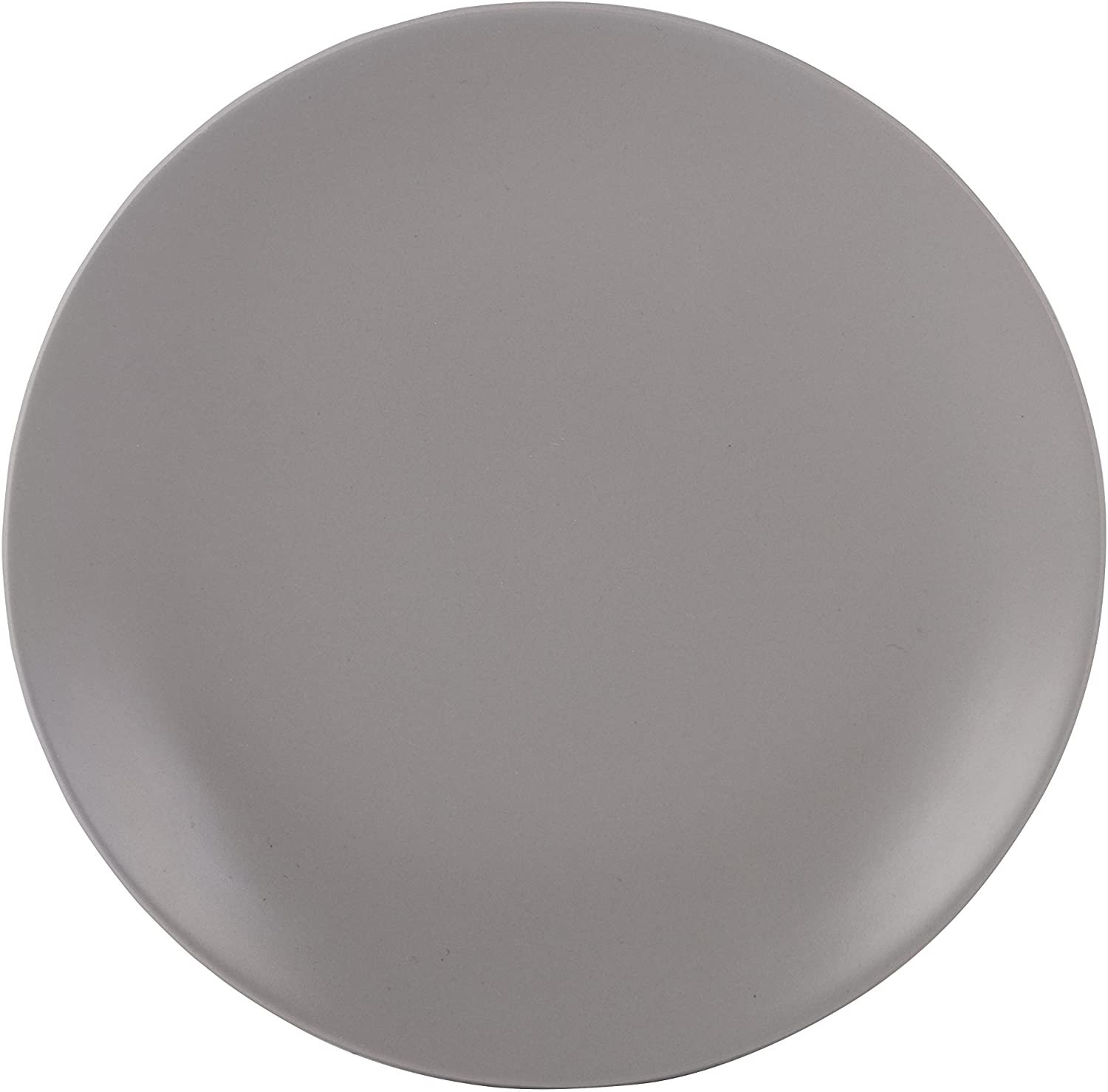 CREATIVE TOPS Mikasa Gourmet Round Ceramic Dinner Plate, Grey - 28cm
