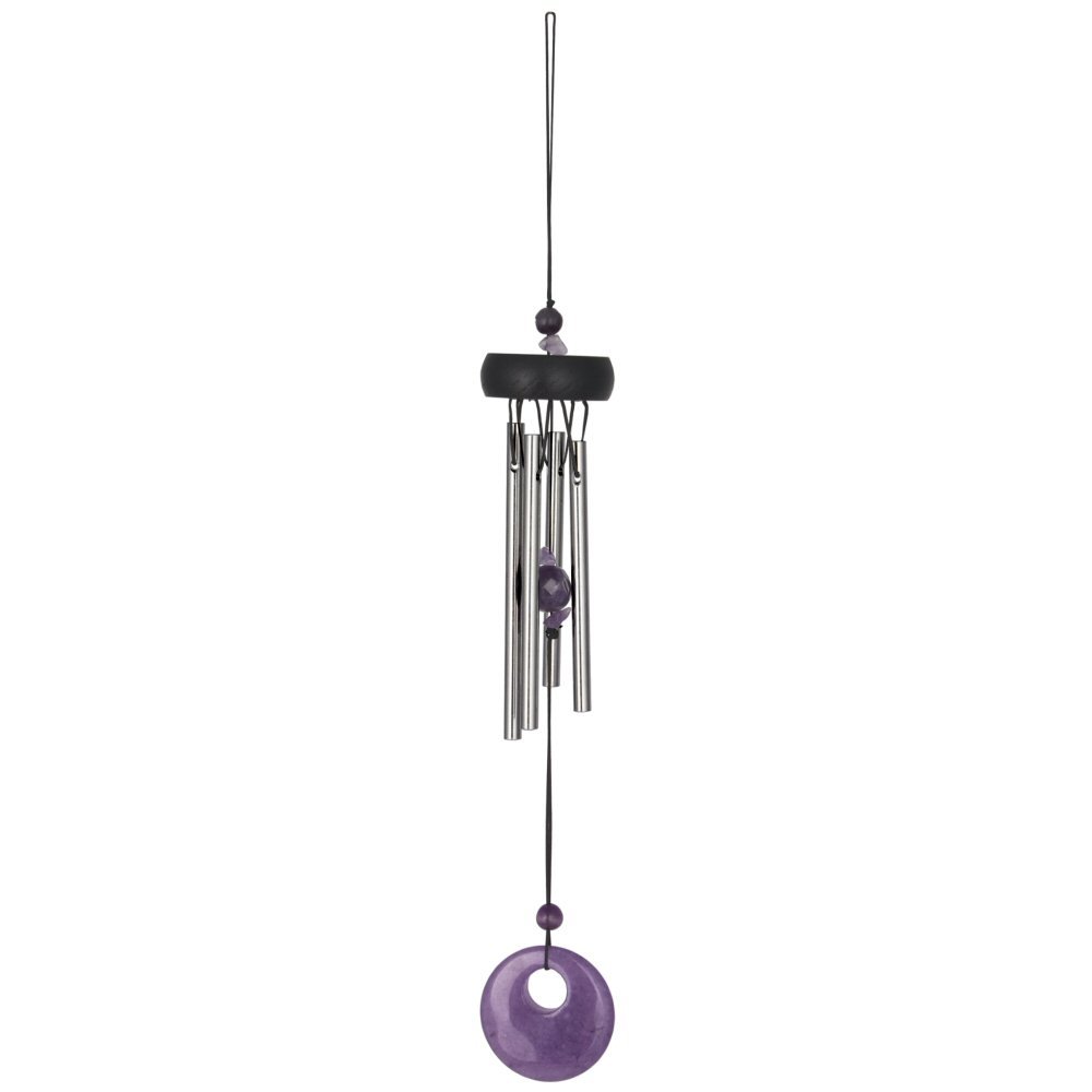Woodstock Chimes Woodstock Precious Stones Collection Windchime, Amethyst