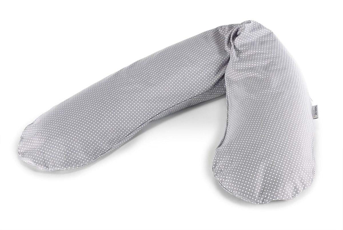 The Original Theraline Pregnancy and Breastfeeding Pillow Filled with Sand-Like Original Micro-Beads - Comes with Outer Cover,190 cm