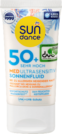SUNDANCE Sun fluid MED ultra sensitive SPF 50+, 50 ml
