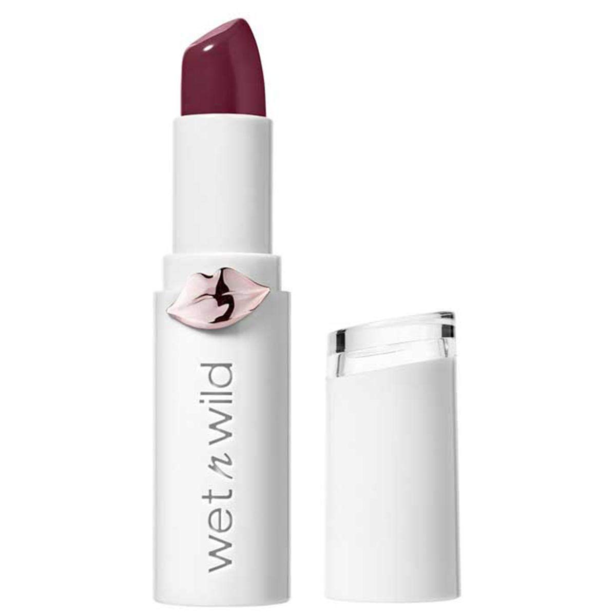Wet n Wild, Megalast Lipstick, Moisturising Lipstick, Shiny Finish, Formula with Micro Balls, Natural Sea Plants, Coenzyme Q-10, Vitamin A & E, Sangria Time