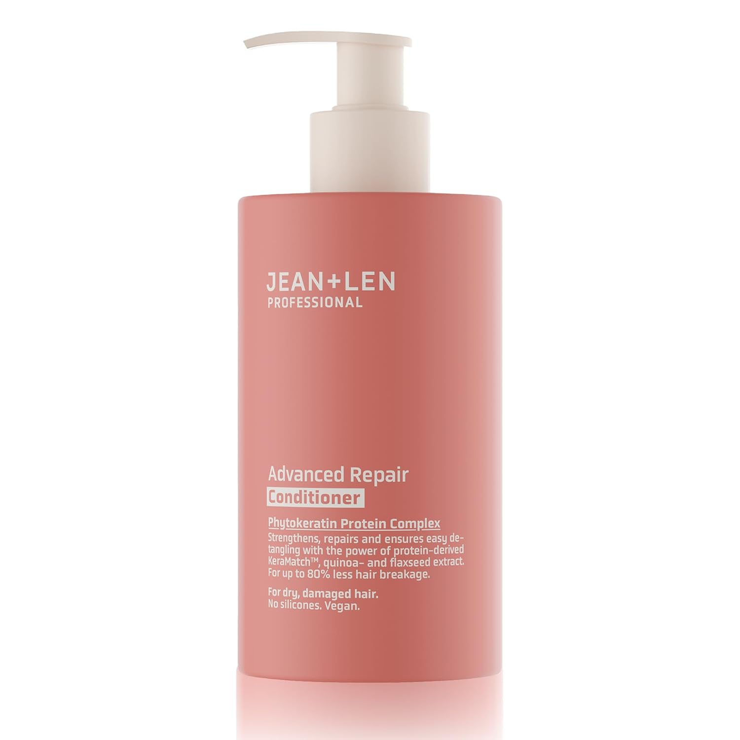 Jean & Len Store Jean & Len Conditioner Professional Advanced Repair, Repairing Conditioner for Dry & Damaged Hair, Strengthens & Intensively Nourishes for Less Hair Breakage, Silicone-Free, Vegan, 300 ml