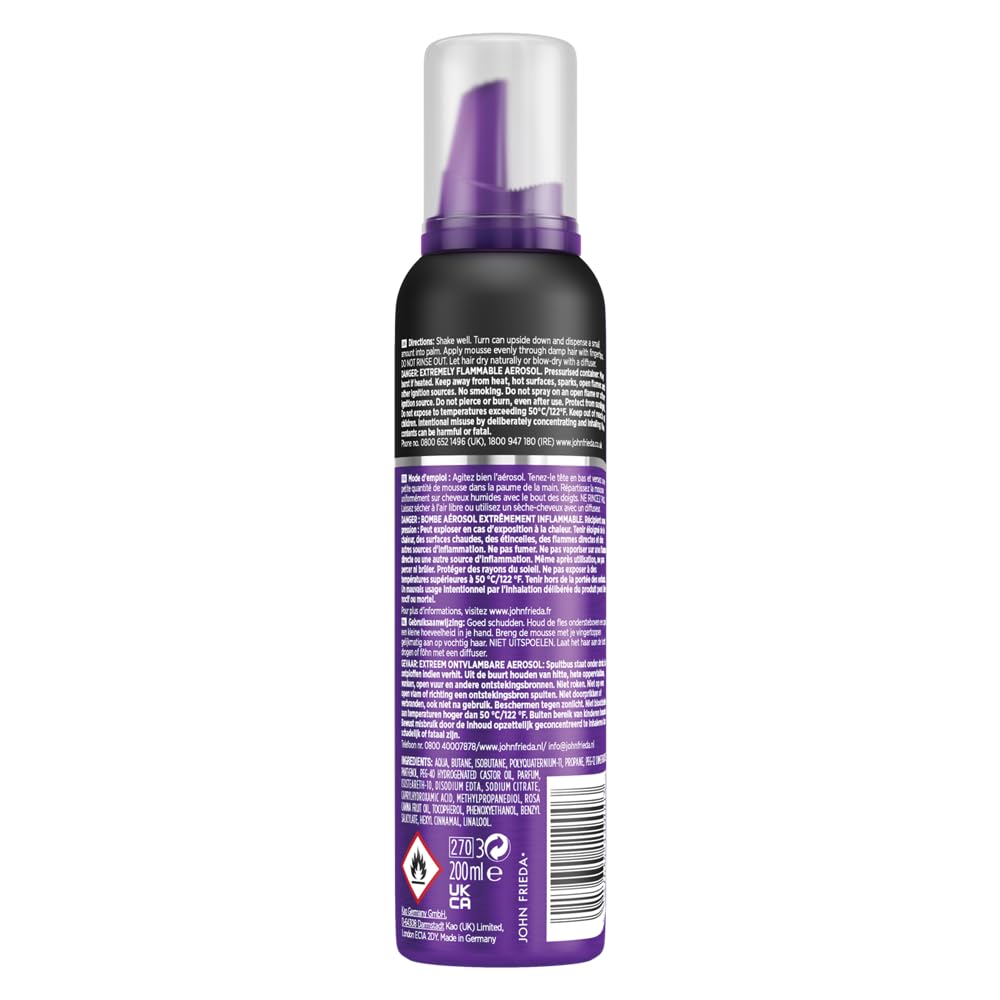 John Frieda Frizz Ease Dream Curls Mousse Shampoo (Pack of 2)