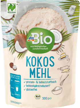 dmBio Flour, coconut flour, natural country, 300 g