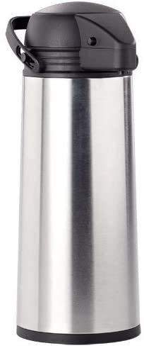 Rosenstein & Söhne Stainless Steel Pump Pot Vacuum Jug Garden, Lawn, Maintenance