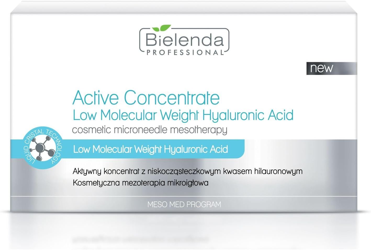 Bielenda Professional Active Concentrate with Low Molecular Weight Hyaluronic Acid 10x3ml