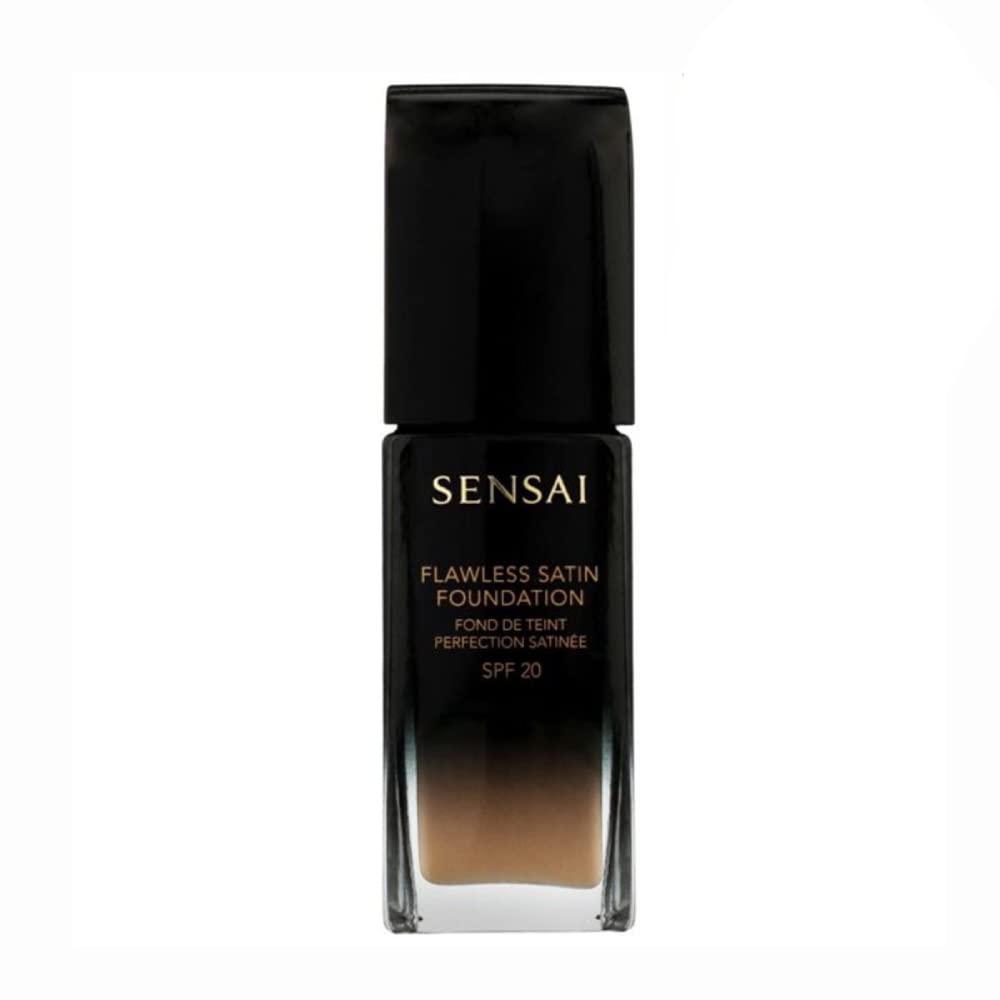 Kanebo Sensai Flawless Satin Foundation 204, Honey Beige, 30 ml, ‎honey beige