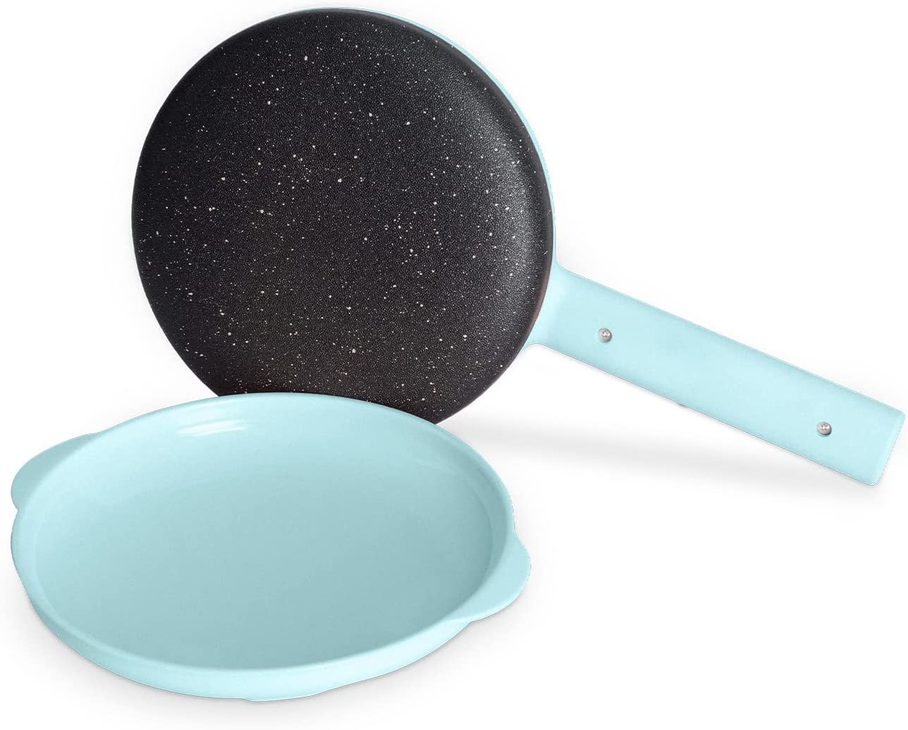 CREATE CREPE Maker Electric Blue Non-Slip Plate Diameter 21 cm 600 W