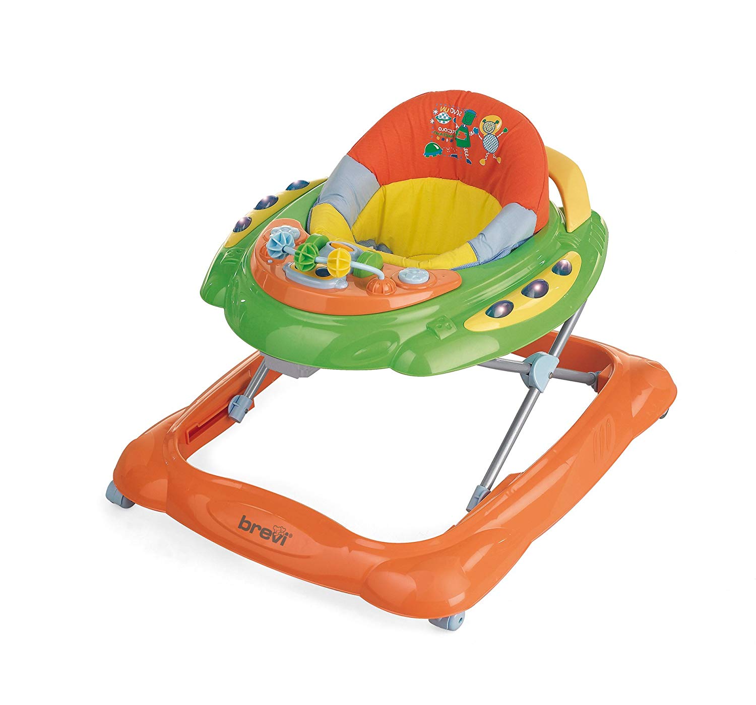Unbekannt Brevi 553.238 Skylab, Orange/Green