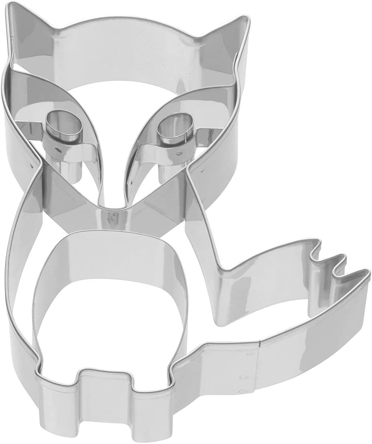 Kaiser Cookie Cutters Kids Zoo Fox, Stainless Steel