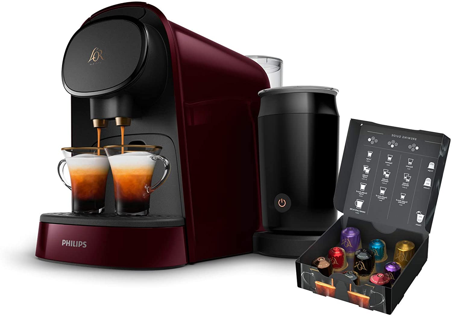 Philips Domestic Appliances Philips L\'OR Barista LM8014/80 Coffee Maker for Single/Double Capsules 19 