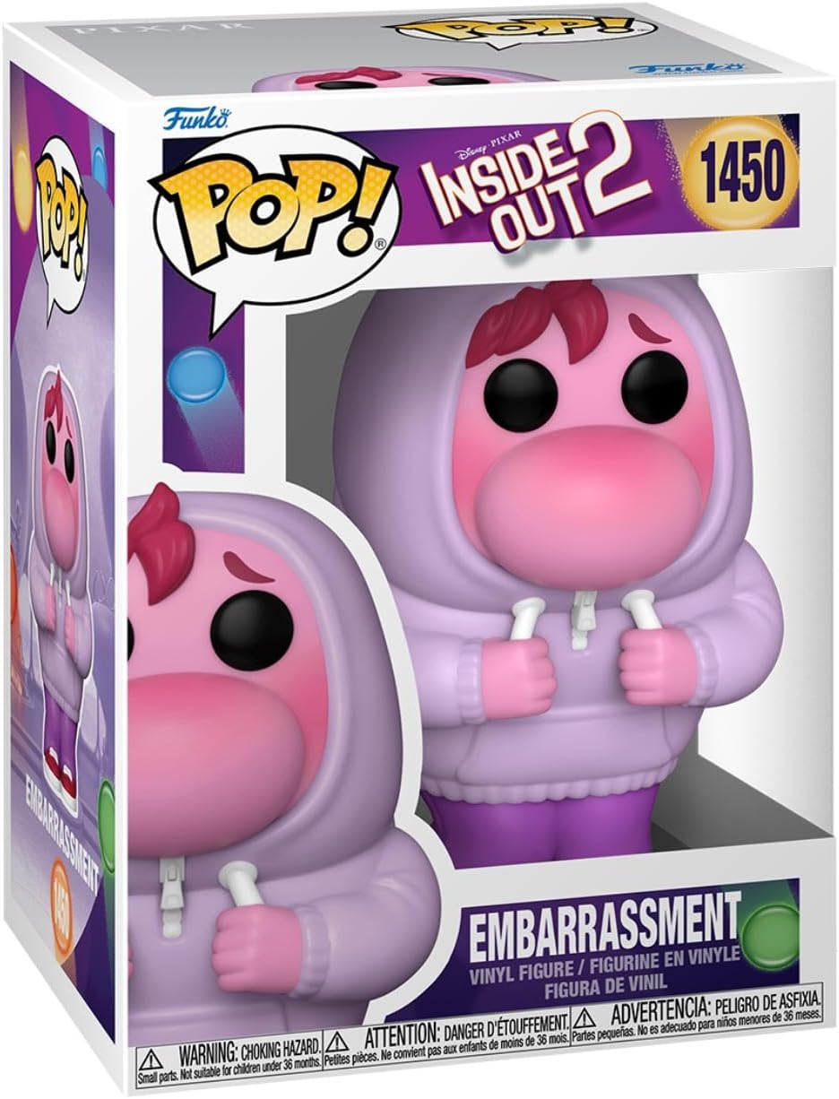 Funko POP! Disney: Inside Out 2- Embarrassment - Vinyl Collectible Figure - Gift Idea - Official Merchandise - Toys For Children and Adults - Movies Fans - Model Figure For Collectors and Display