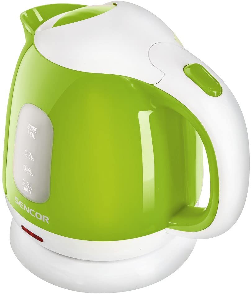 SENCOR SWK 1011GR Kettle with Removable Filter, 1 Litre, Green, 1 Litre