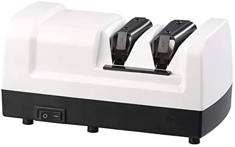 Rosenstein & Söhne Knife Sharpener: Professional Electric Diamond Knife Sharpener, Coarse and Fine Grinding, 60 W (Knife Sharpener)