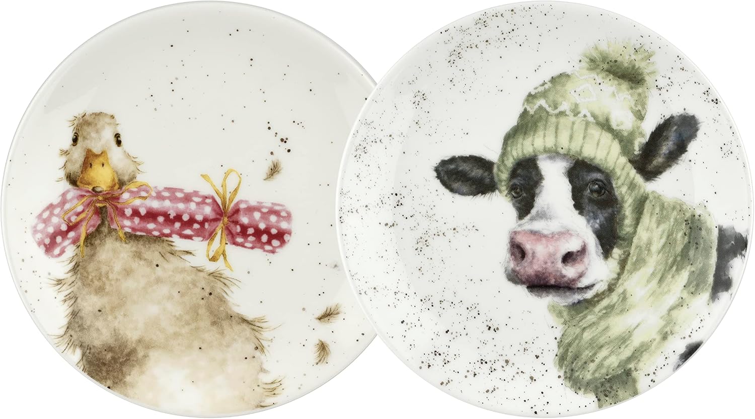 Royal Worcester WNB3994-XW Plates, Multi-Coloured