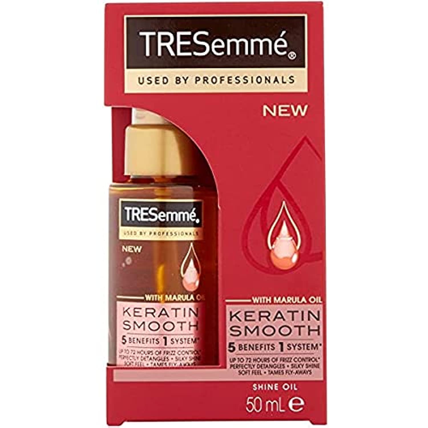 Dove TreSemme Pro Collection Keratin Smooth Oil, 50 ml, 1 Pack