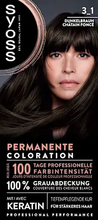 Syoss Hair color 3_1 Dark brown, 1 piece