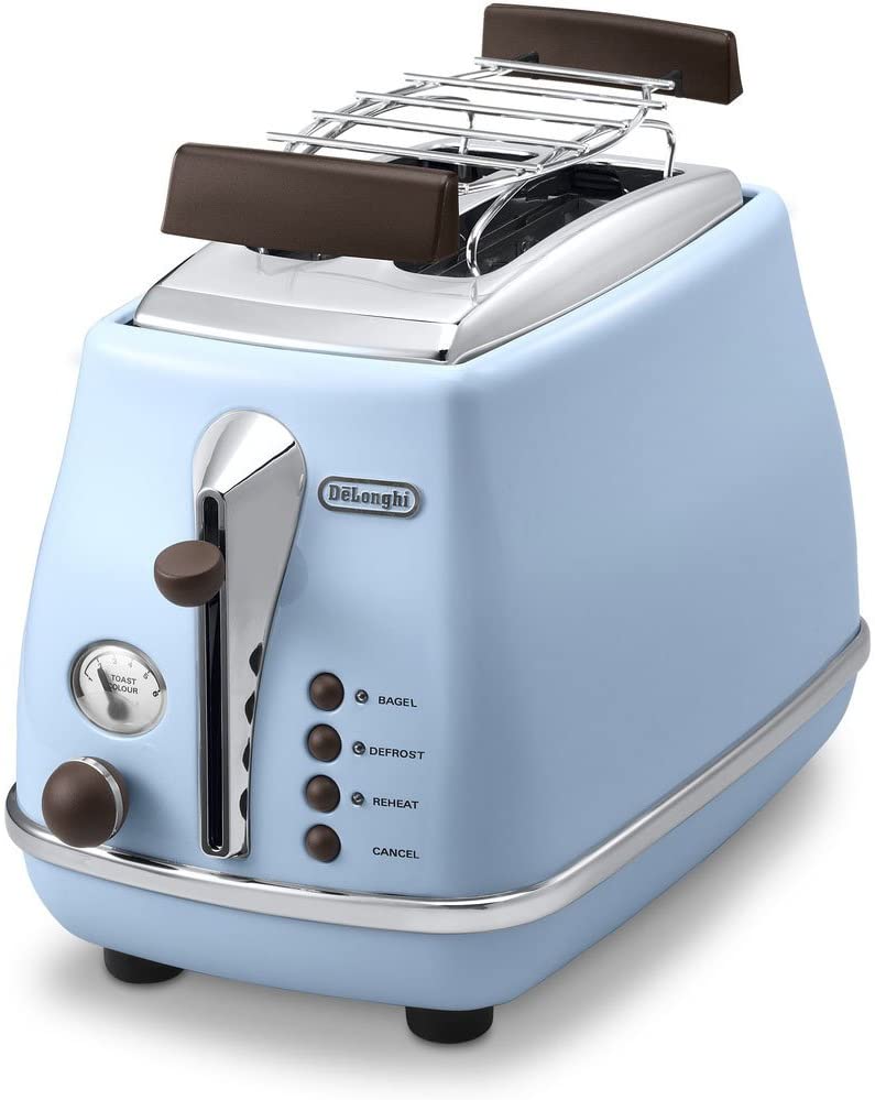 DeLonghi De\'Longhi CTOV 2103.BK Icona Vintage Toaster