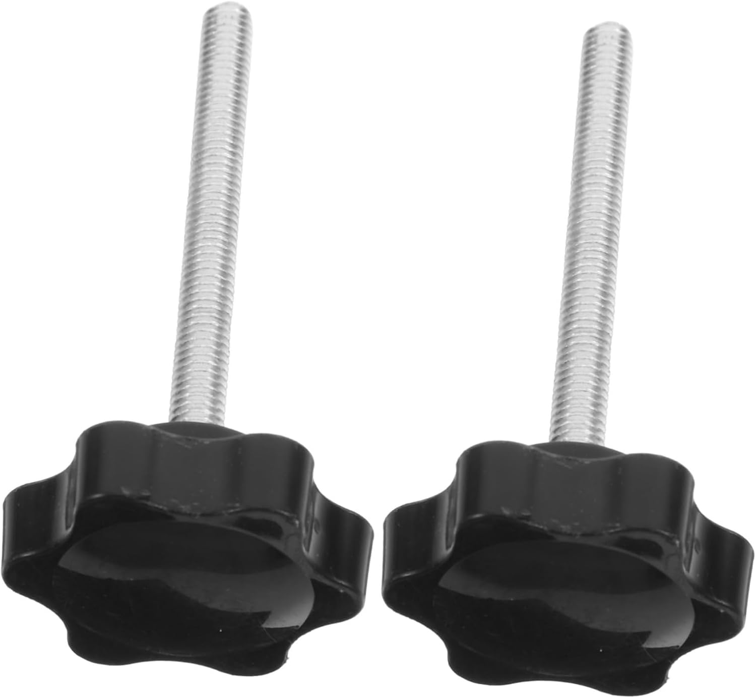 TOBBOMEY 1 Set Rollator Button Screw, Replacement Arm Adjustment Knobs, Platform Attachment for Walker, Button, Walker Platform, Walking Aid Attachment, Parts for Walking Aids, Walking Aid Parts