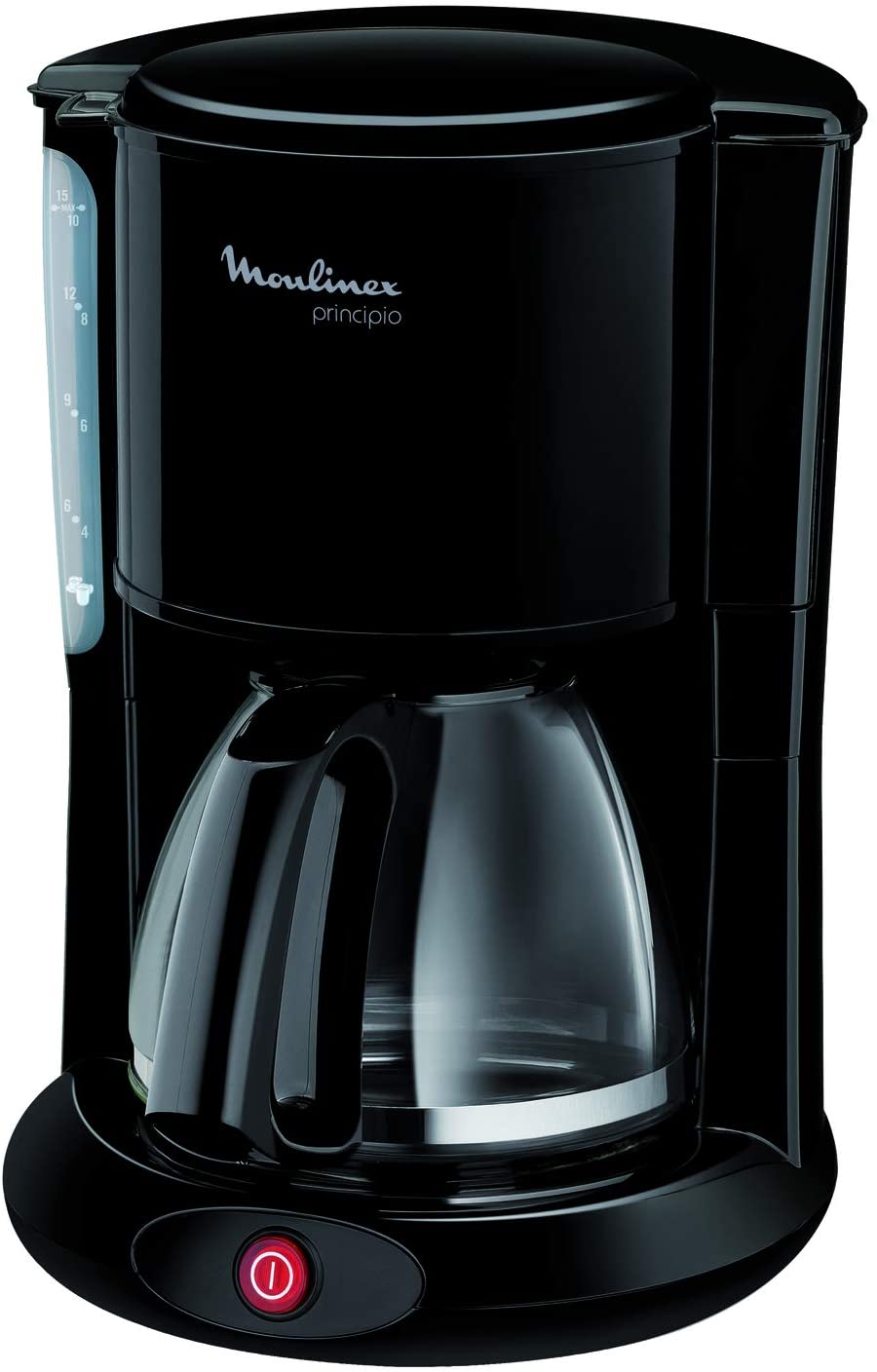 Moulinex FG260113 Glass Coffee Maker, Black