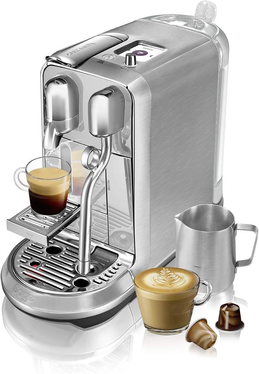 Sage Appliances SNE800BSS4EGE1 The Creatista Plus Nespresso Machine