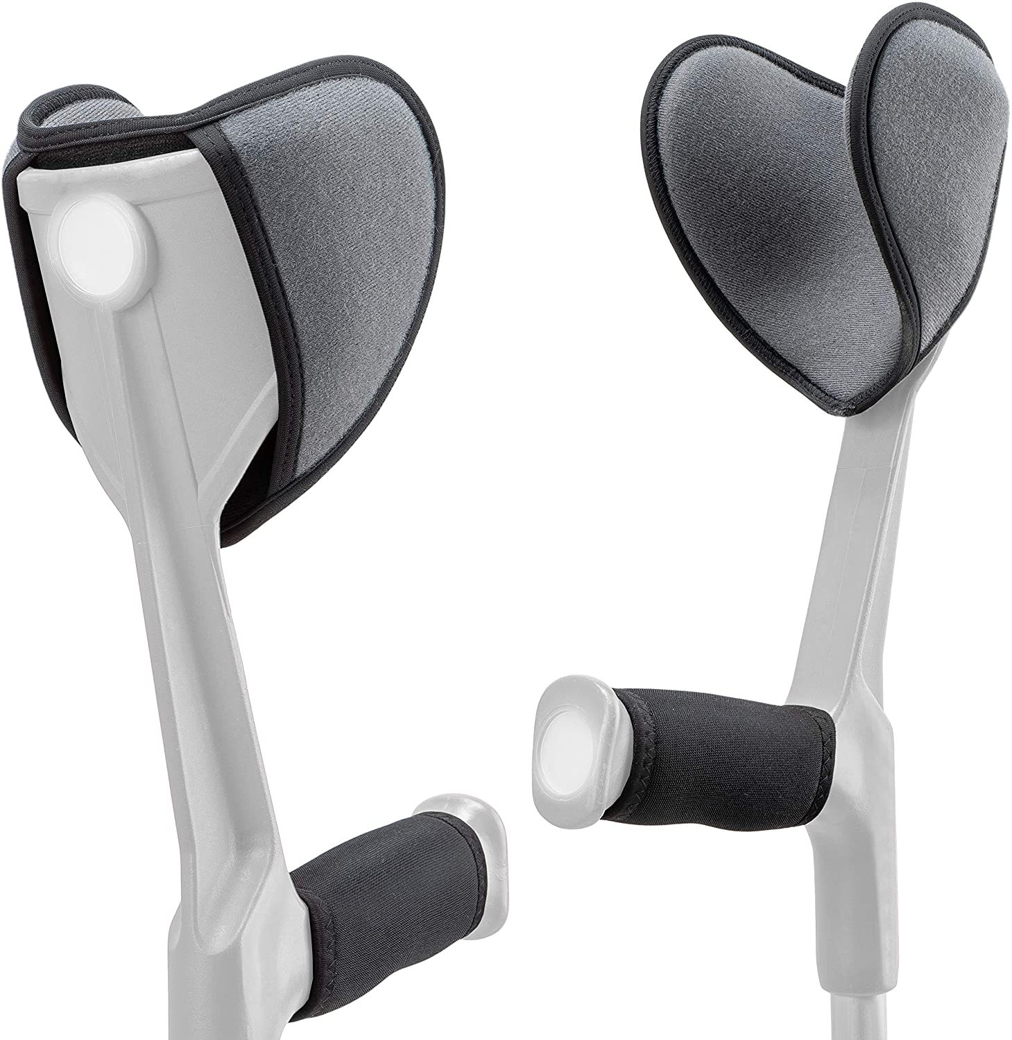 Icehof Pads For Crutches Set Of 4 – Walking Aid Crutches Forearm Crutches –