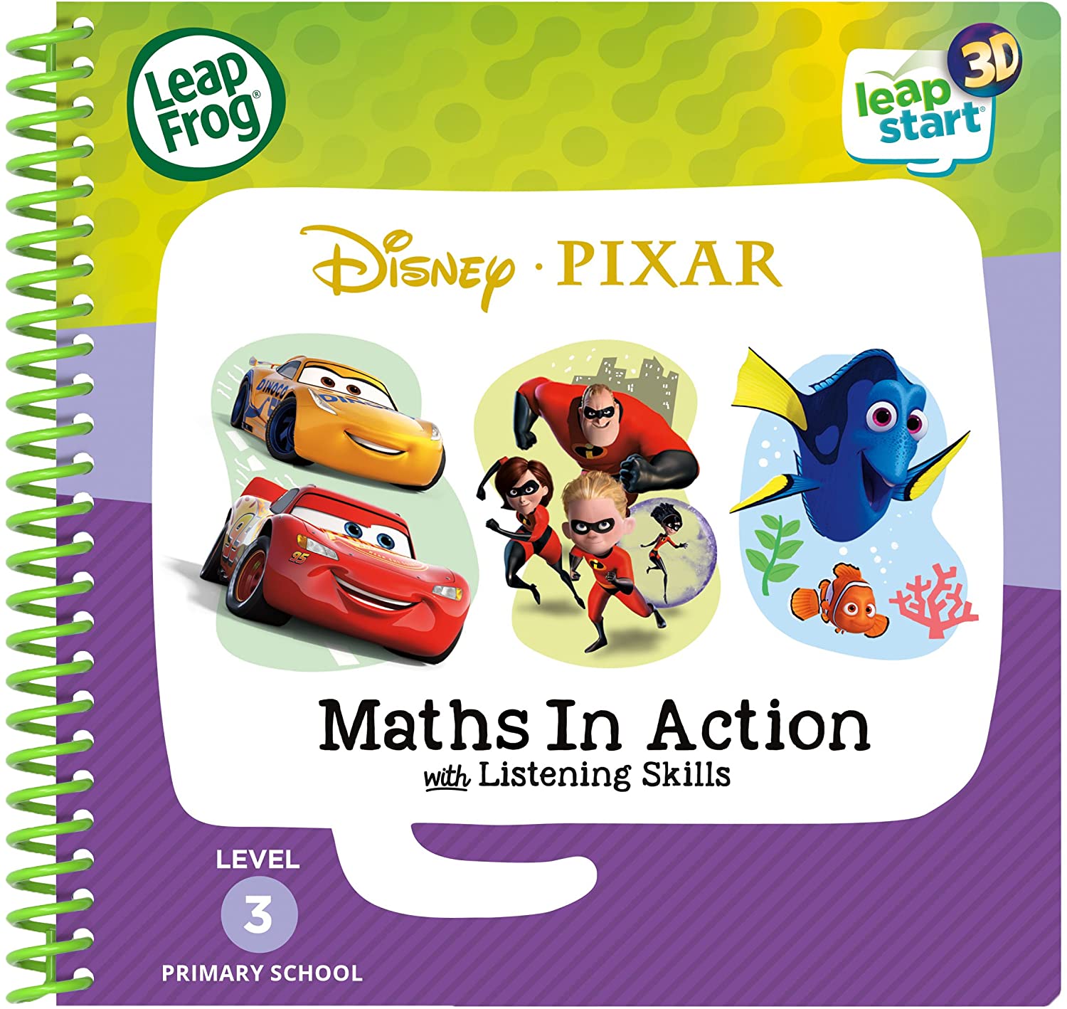 LeapFrog 461903 3D Activity Book Pixar Pals Learning Toy Multi, One Size