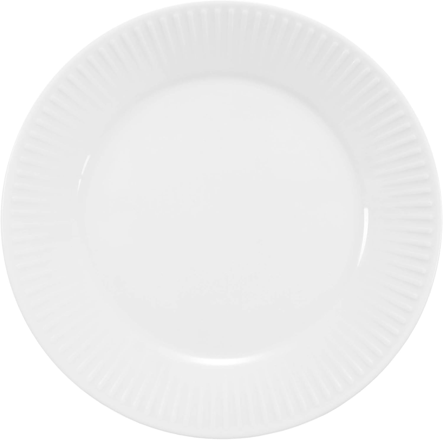 Bodum Douro 4 Dessert Plates, Diameter 18 cm, Porcelain, White