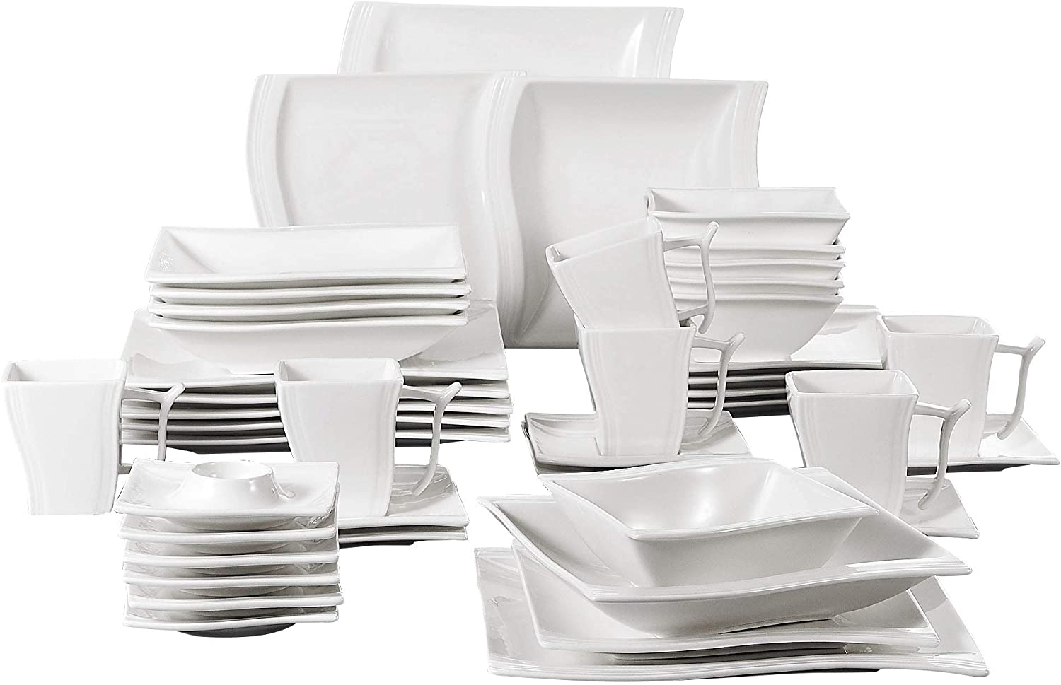 Malacasa, Flora Series, Dinner Service For 6/12 People