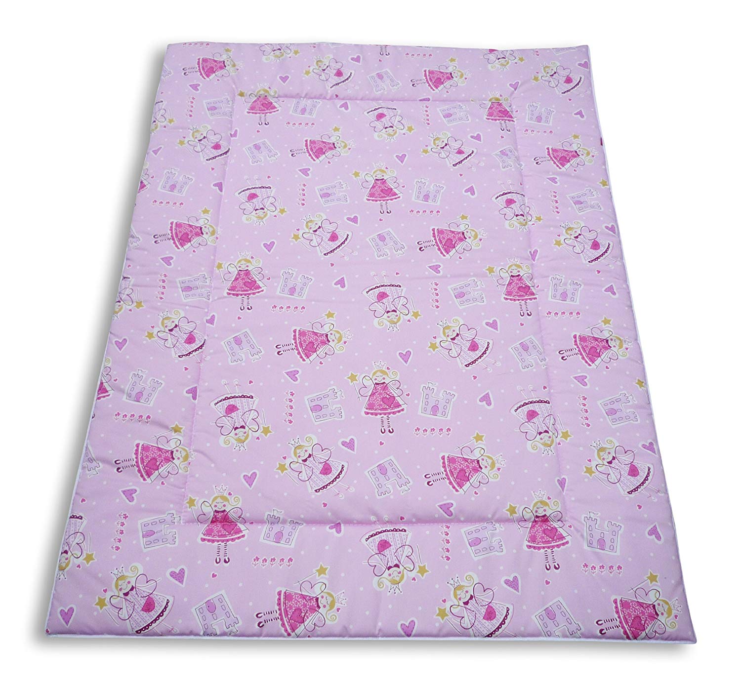 Ideenreich 2102 Krabbel und Spieldecke King Size, Prinzessin, 135 x 180 cm