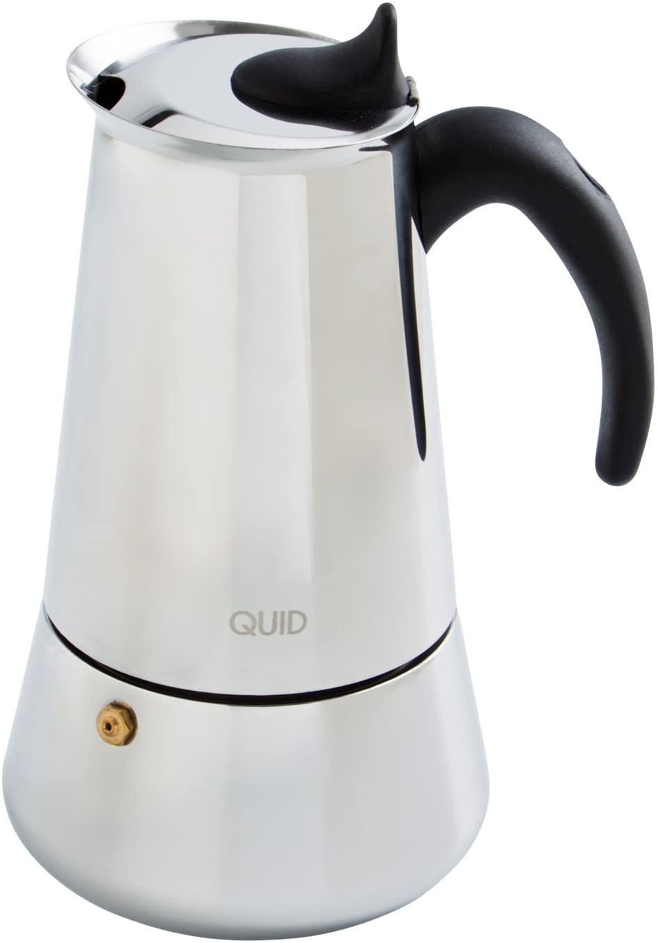 Quid Genova Suitable for Induction Hobs – Espresso Maker 4 Cup