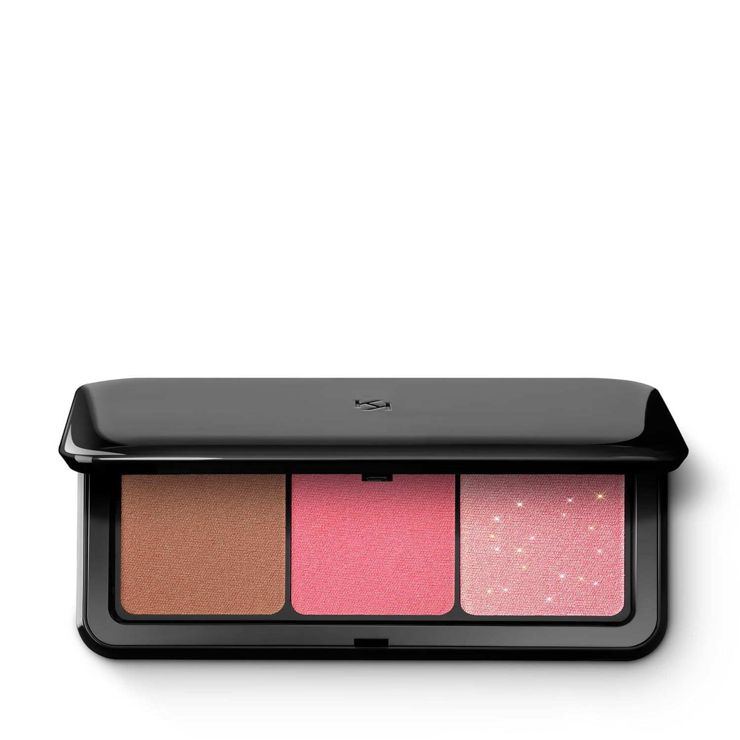 KIKO Milano Multi Finish Trio Blush & Bronzer Palette 03 Face Palette with 1 Bronzer and 2 Blushes with Matte and Metallic Finish