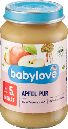 babylove Apfel pur ab dem 5. Monat, 190 g