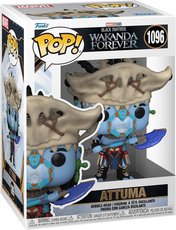 Funko Pop! Marvel - Black Panther: Wakanda Forever - Attuma - Vinyl Collectible Figure - Gift Idea - Official Merchandise - Toys For Children and Adults - Movies Fans