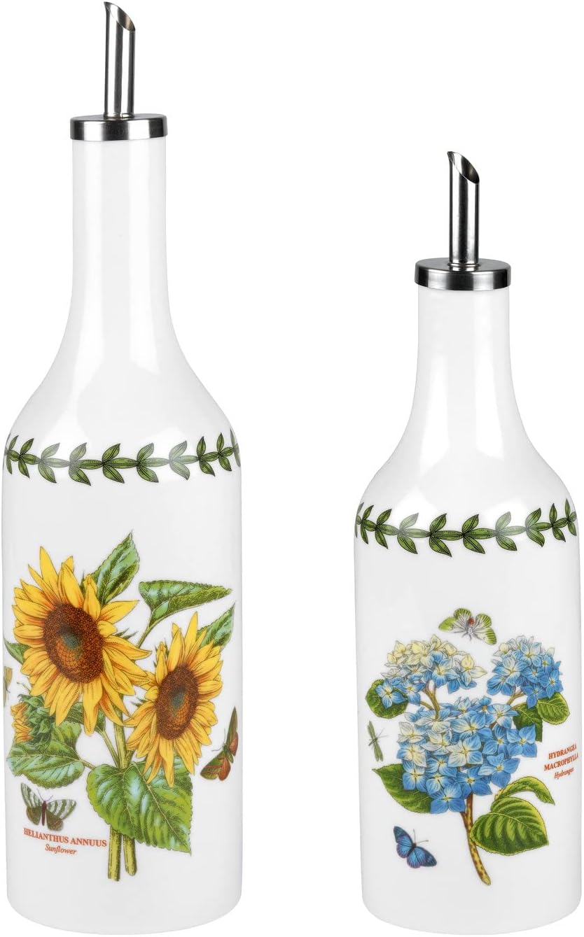 Portmeirion Botanic Garden Oil and Vinegar DRIZZLER Set BG78885-XP
