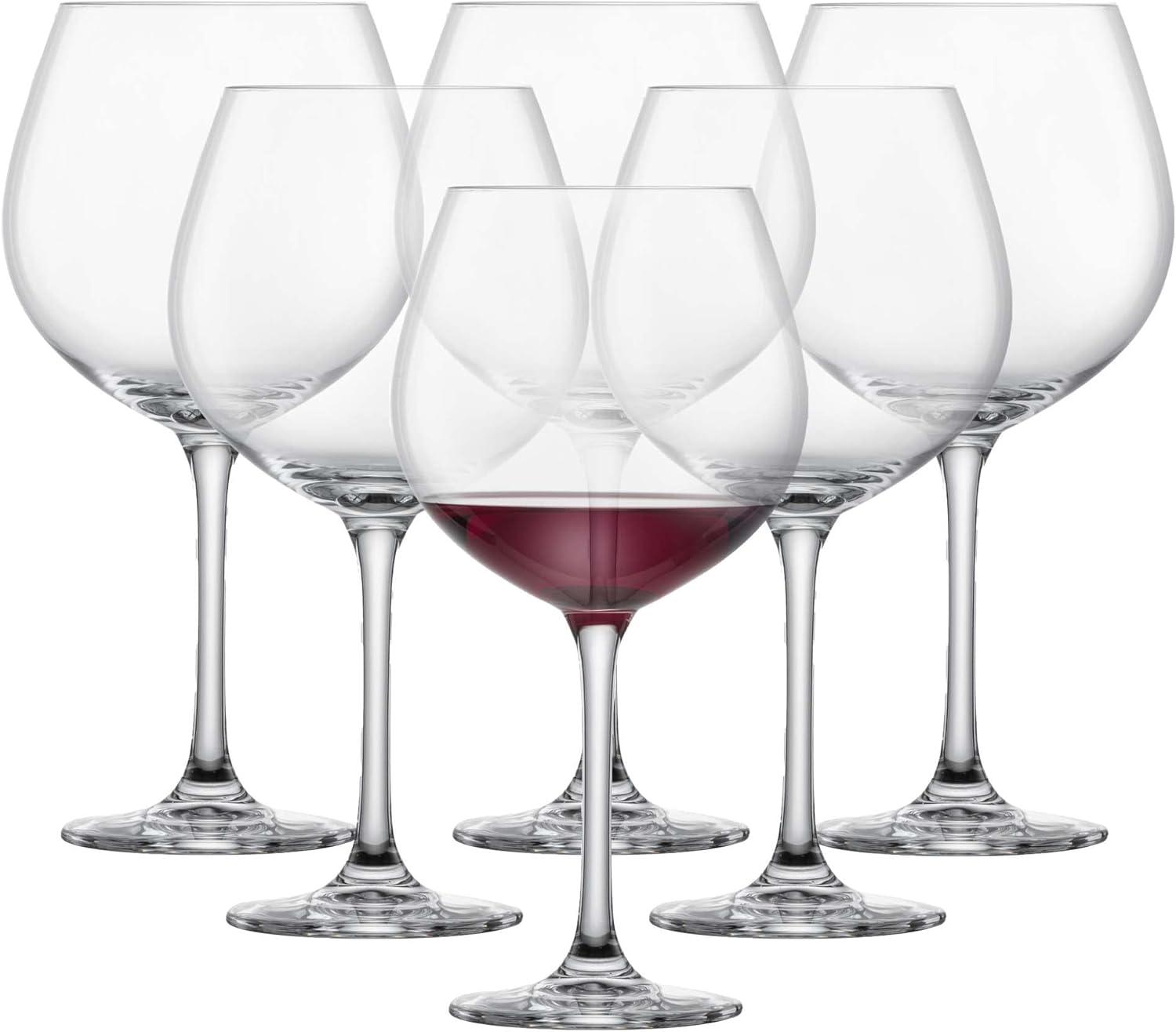 Schott Zwiesel 106227 red wine glass, clear, 6 glasses.