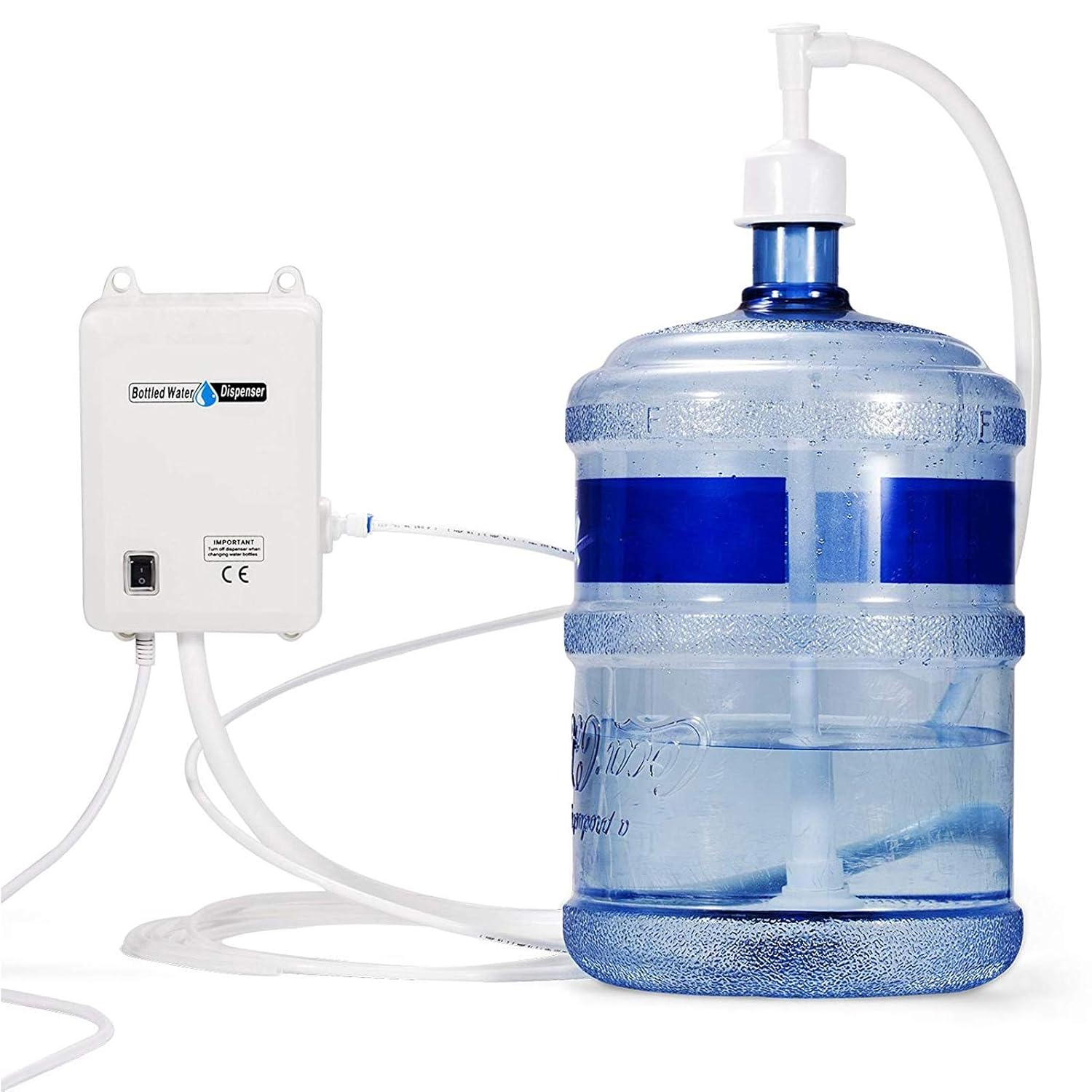 VEVOR 3.78 L/min Pump 35W Water System in Bottle 40PSI 11-22L Bottle Water Supply System