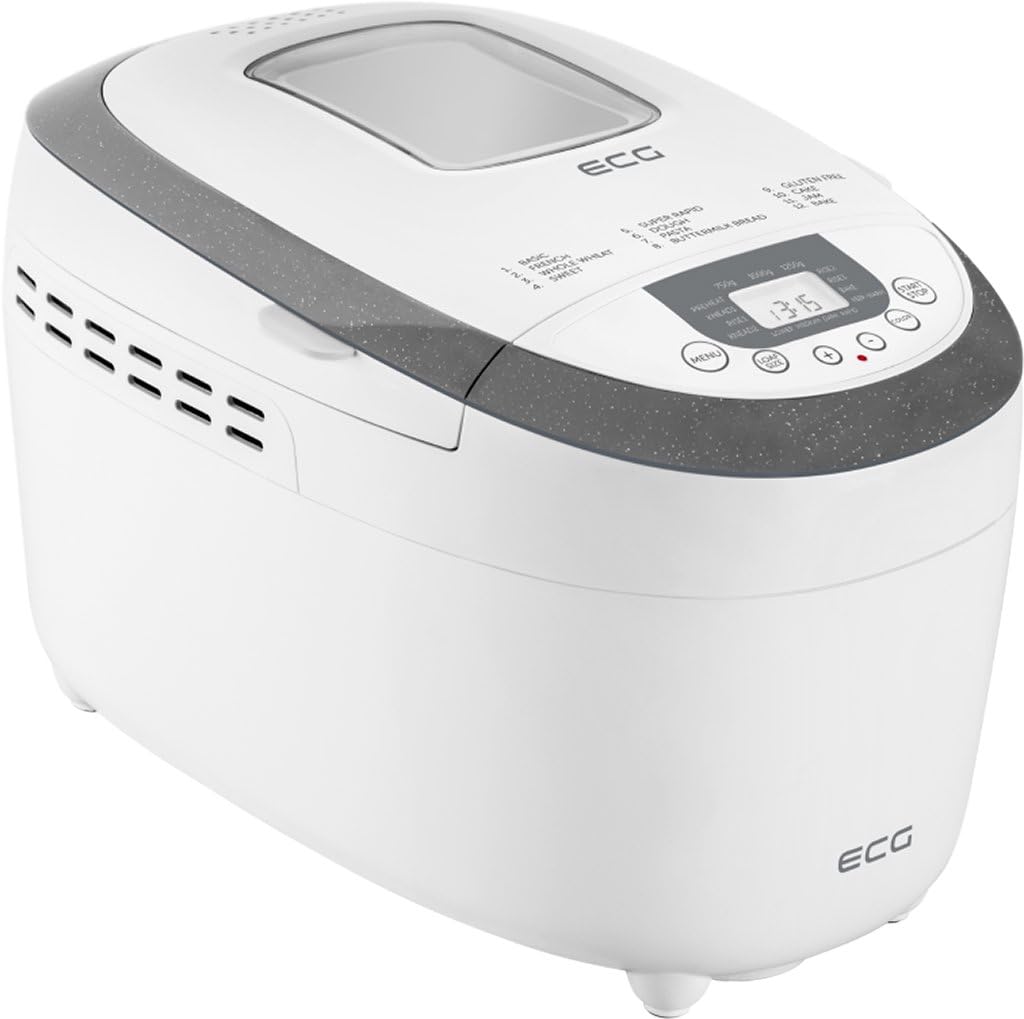 ECG PCB 82120 Bread Maker Plastic, White
