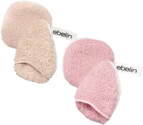 Microfiber makeup removal pads, 2 pieces