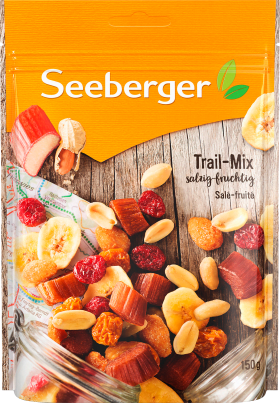 Seeberger Nut & Dried fruit mix, Trail mix, salty-sweet, 150 g