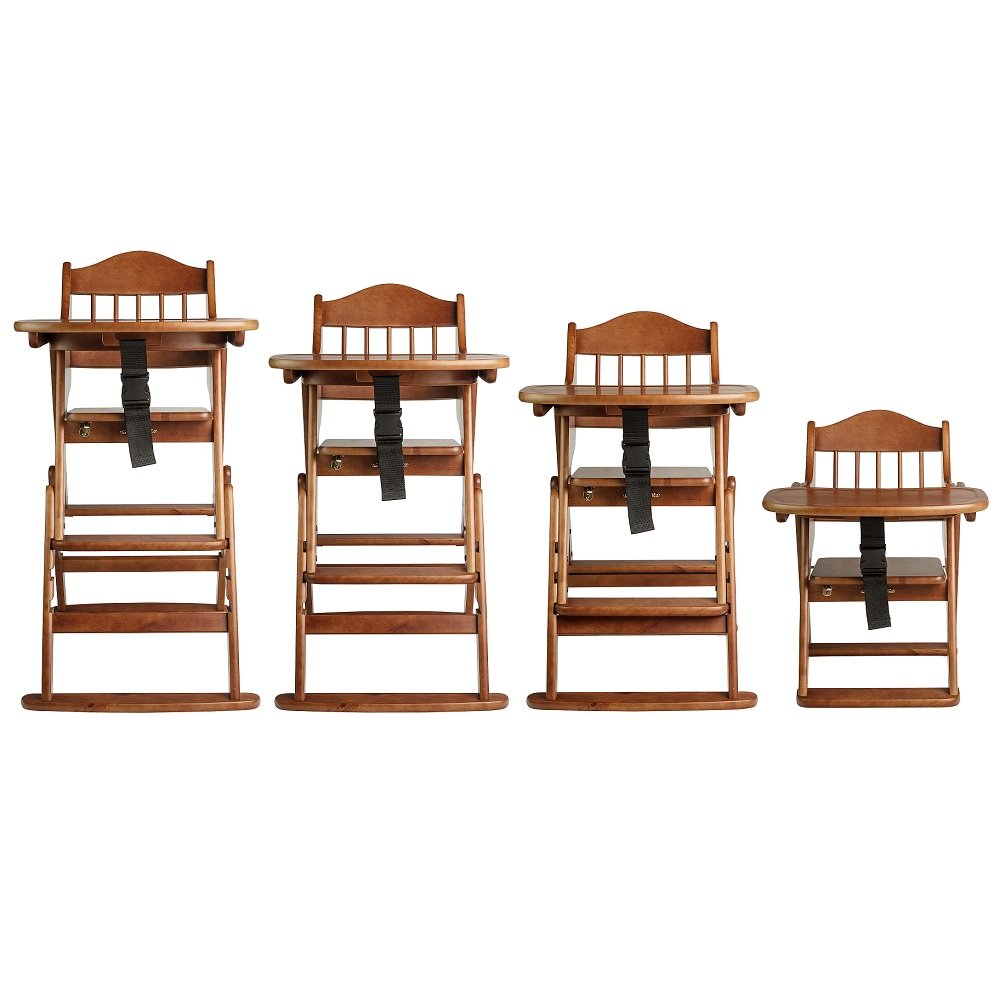 Safetots Folding Wooden High Chair