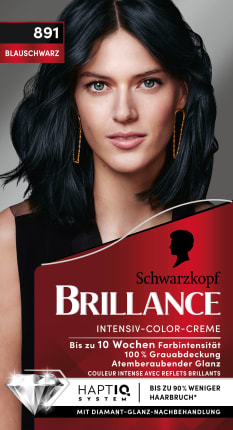 Schwarzkopf Brillance Hair color Blue-Black 891, 1 pc