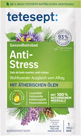 tetesept Anti-stress bath salts, 80 g
