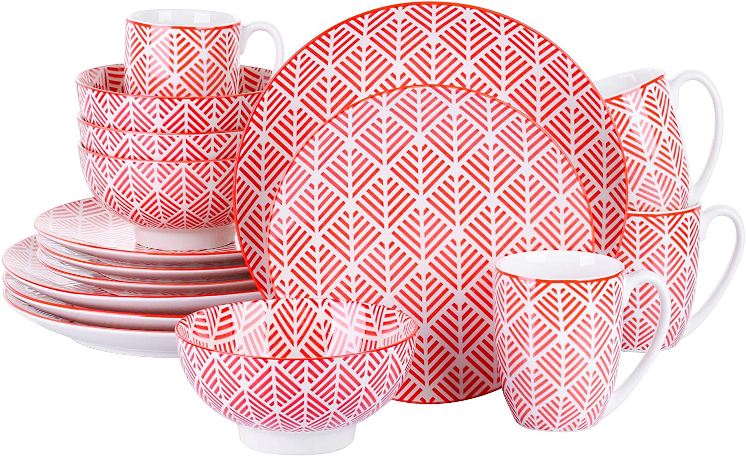 Vancasso Colourful Dinner Service for 4 - 12 Settings