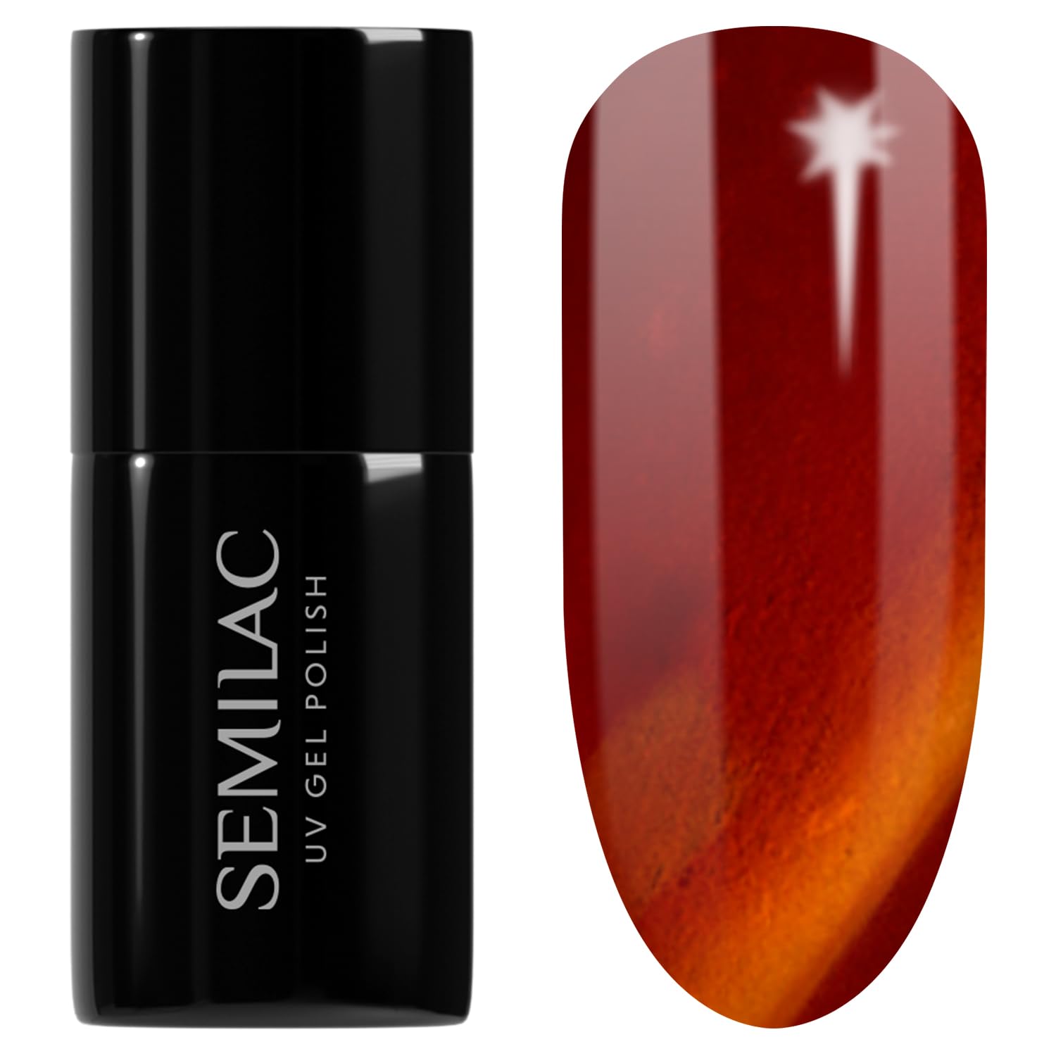 Semilac UV Nail Polish 946 Jelly Honey 7 ml
