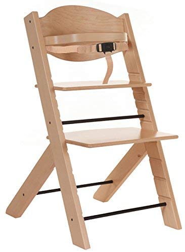 Treppy 1001 - Hochstuhl Natur, Kleinkinder und Vorschule