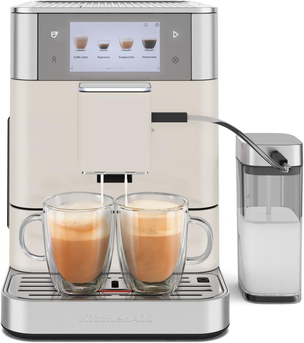 KitchenAid KF8 Porcelain White 5KES8558EPL Coffee Machine Espresso Machine
