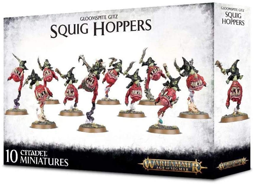 Warhammer Age of Sigmar Warhammer - Age Of Sigmar Squig Hoppers // Boingrot Bounderz